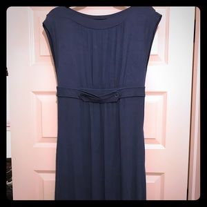 BCBG blue jersey knit dress, size M